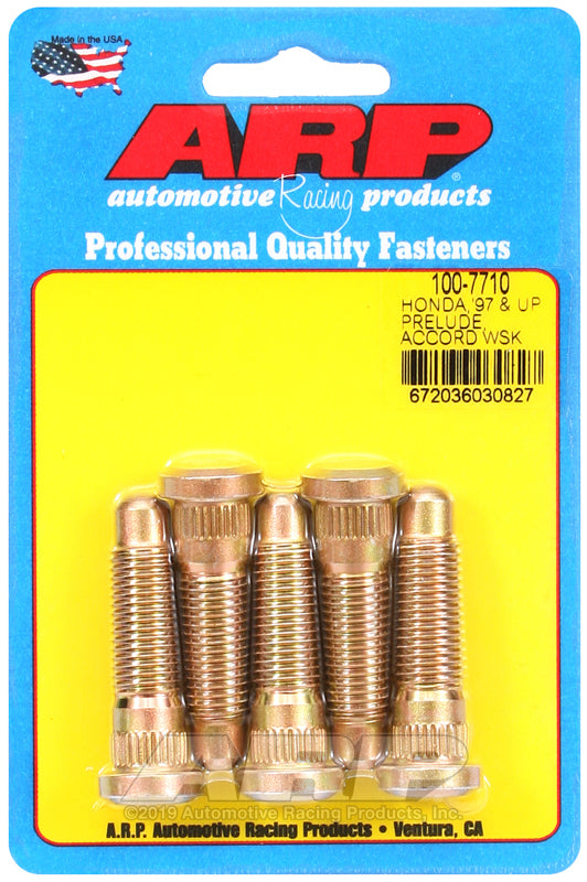 Honda '97 & later M12 X 1.85" wheel stud kit