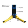 Atlas Equipment PV12PX Commercial Grade Overhead 12,000 lb. Capacity 2-Post Lift Atlas