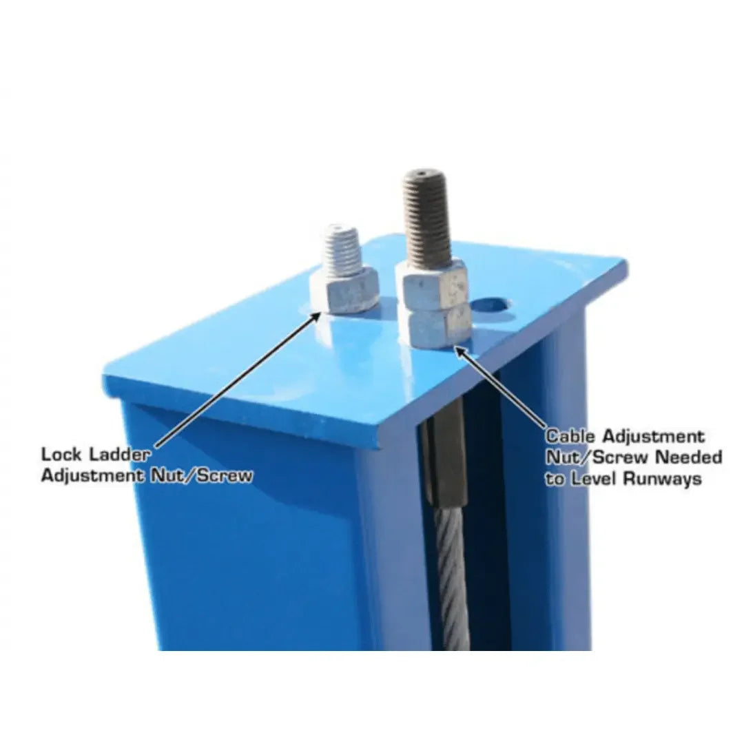 Atlas 414A Alignment Lift + RJ8 Rolling Jack Combo - Mechanic Super Store