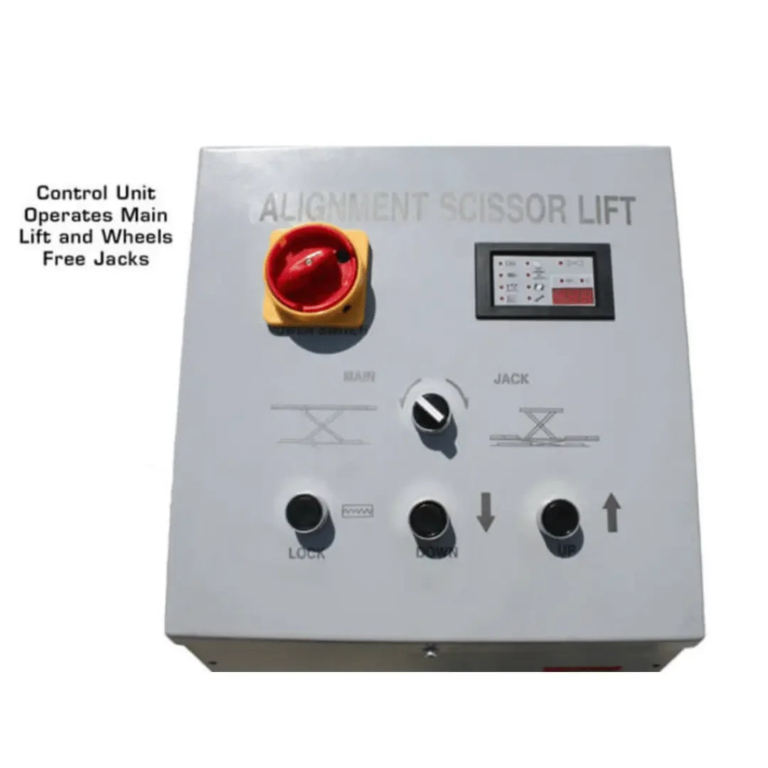 Atlas 12AWFSL 12,000 lb Capacity Alignment Scissor Lift with Wheels Free Lifts - Mechanic Super Store