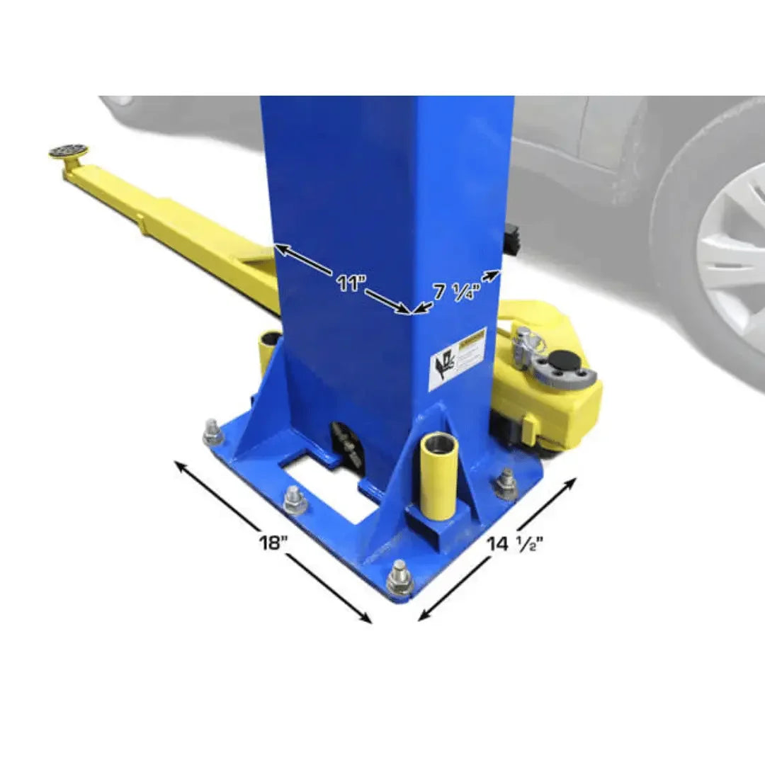 Atlas PRO-9D 9,000 lb Overhead 2-Post Lift - Mechanic Super Store