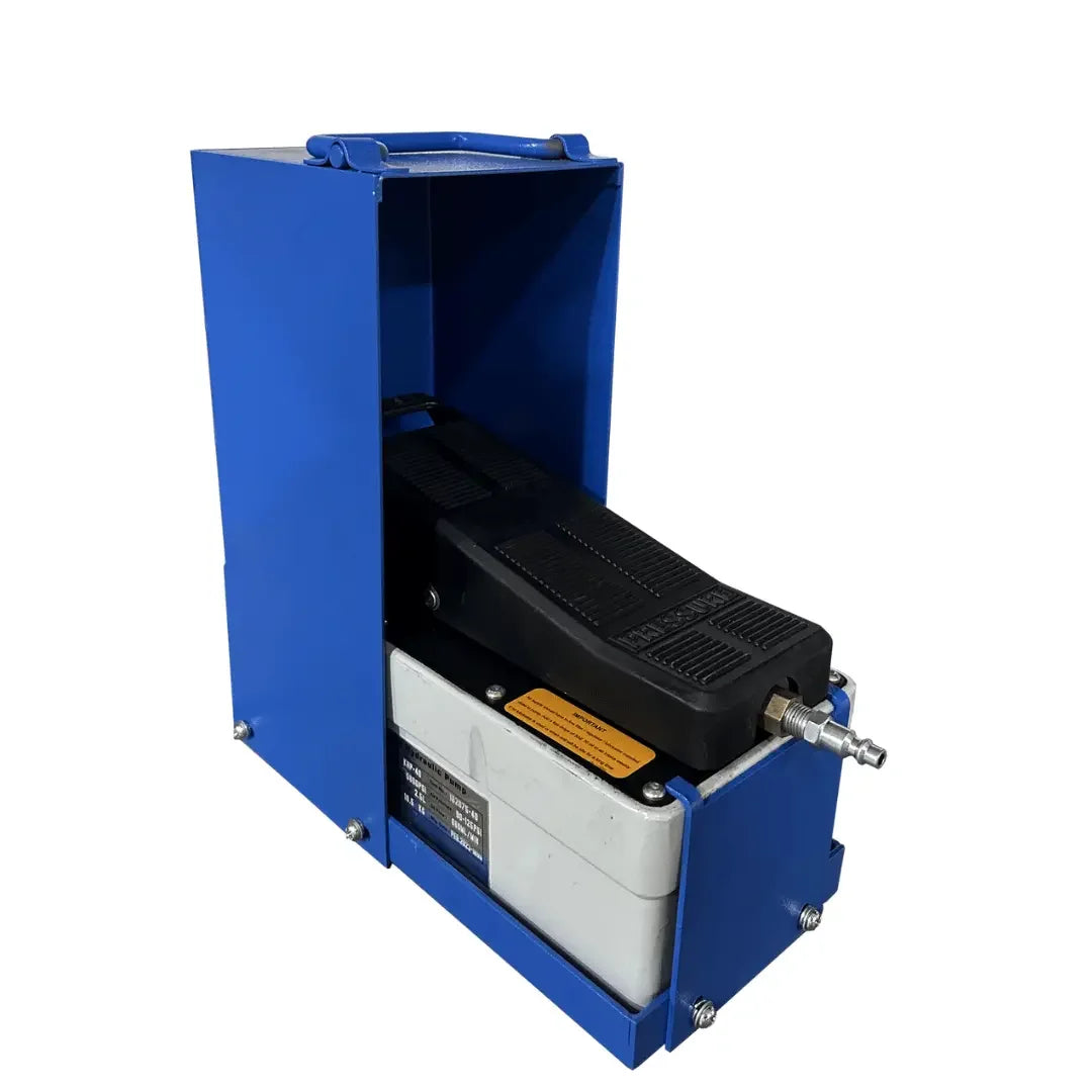 Tuxedo M-1500C-HR 1,500 lb High Rise Motorcycle Lift Bench - Vise, Sides, Balance Bar, Pump - Mechanic Super Store