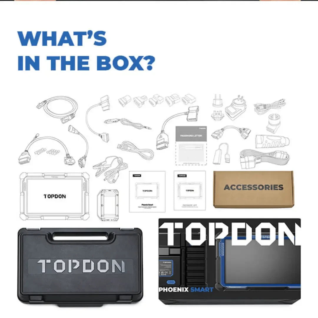 Topdon USA Phoenix Smart Advanced Intelligent Diagnostic Scanner - Mechanic Super Store