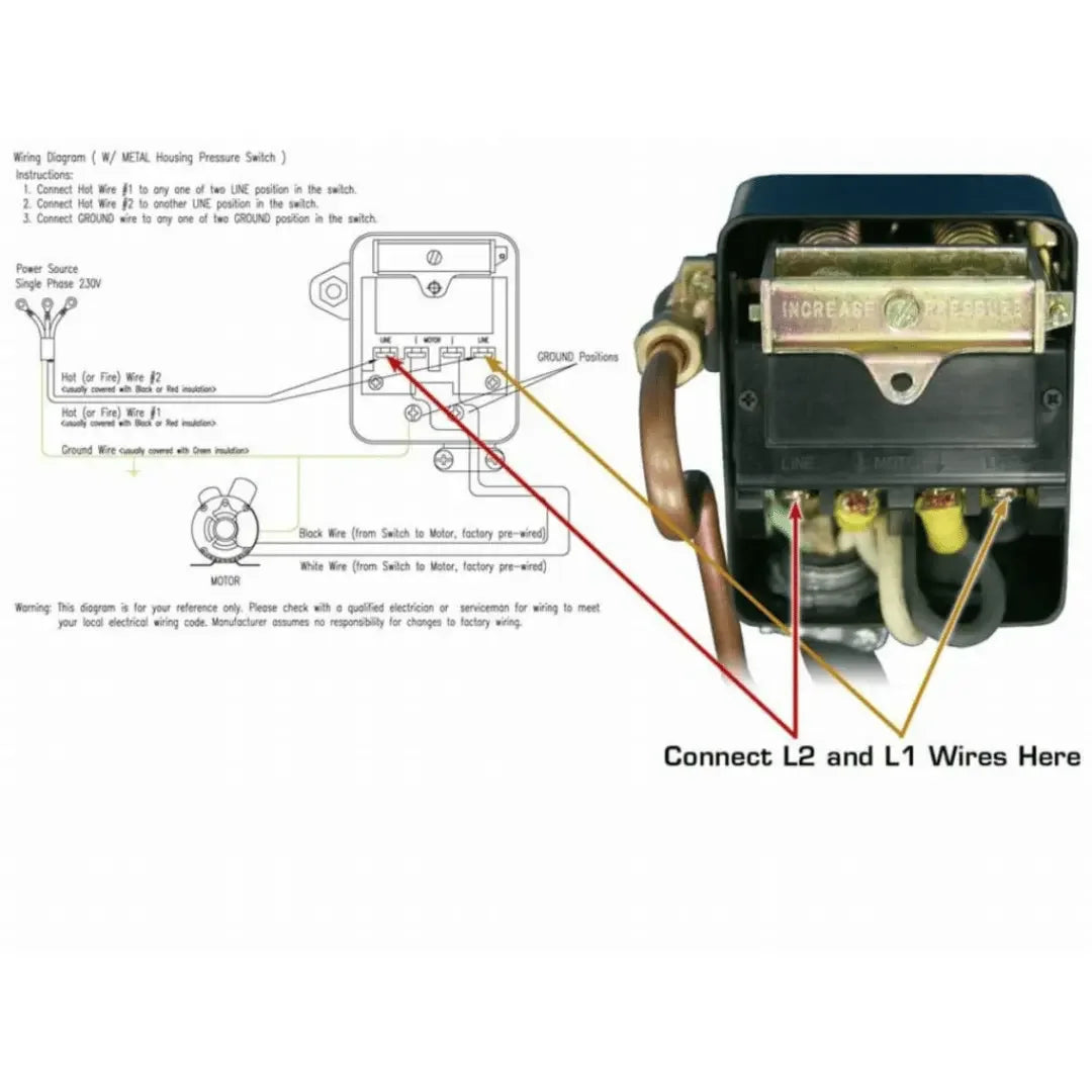 Atlas Air Force AF5 4.5HP 60 Gallon Single-Stage Air Compressor Atlas