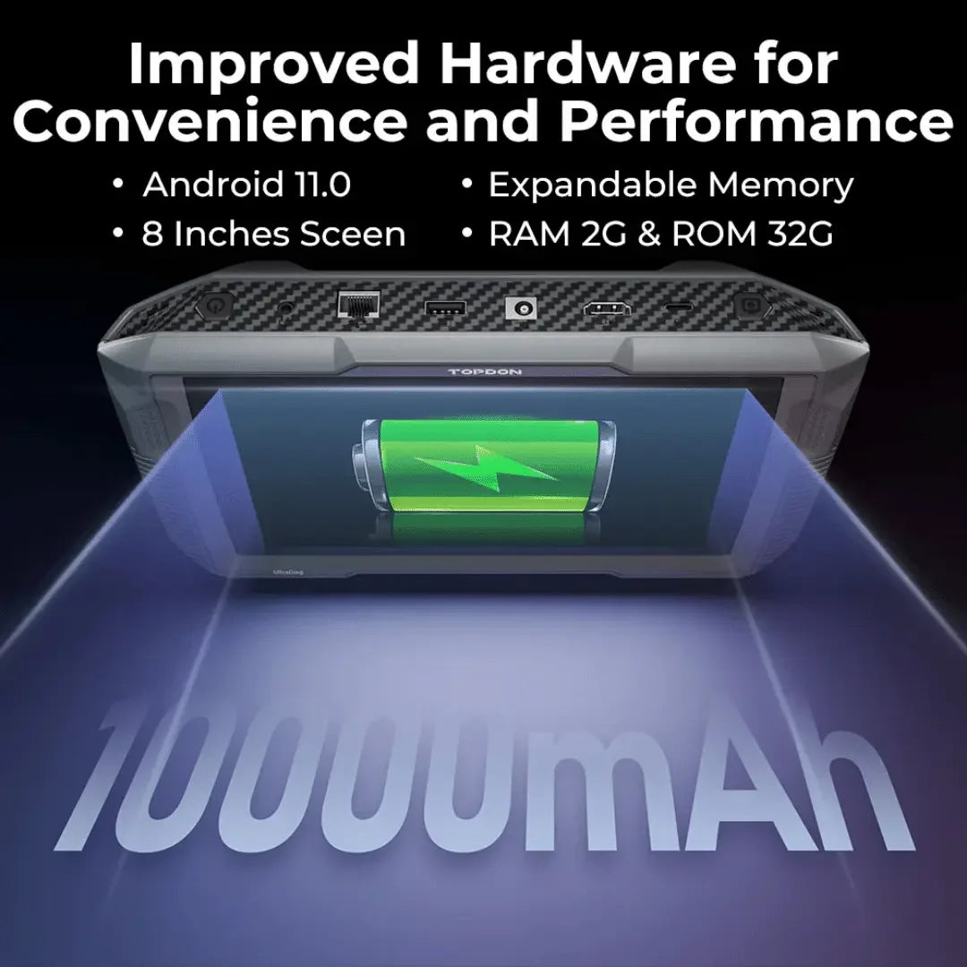 Topdon USA UltraDiag 2-in-1 Diagnostic Scanner & Key Programmer Tool Topdon