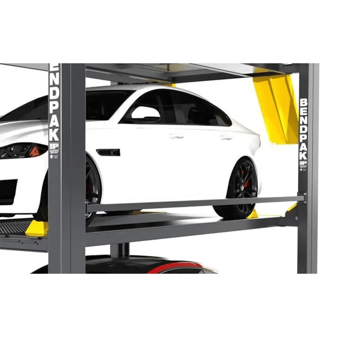 BendPak HD-973PX 9,000 and 7,000 Lb. Capacity Three-Level Parking Lift - Mechanic Super Store