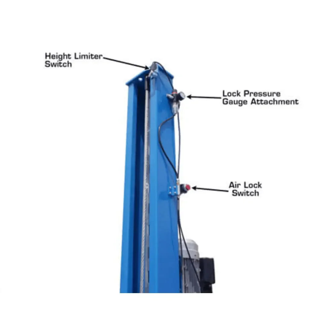 Atlas 414A Alignment Lift + RJ8 Rolling Jack Combo - Mechanic Super Store