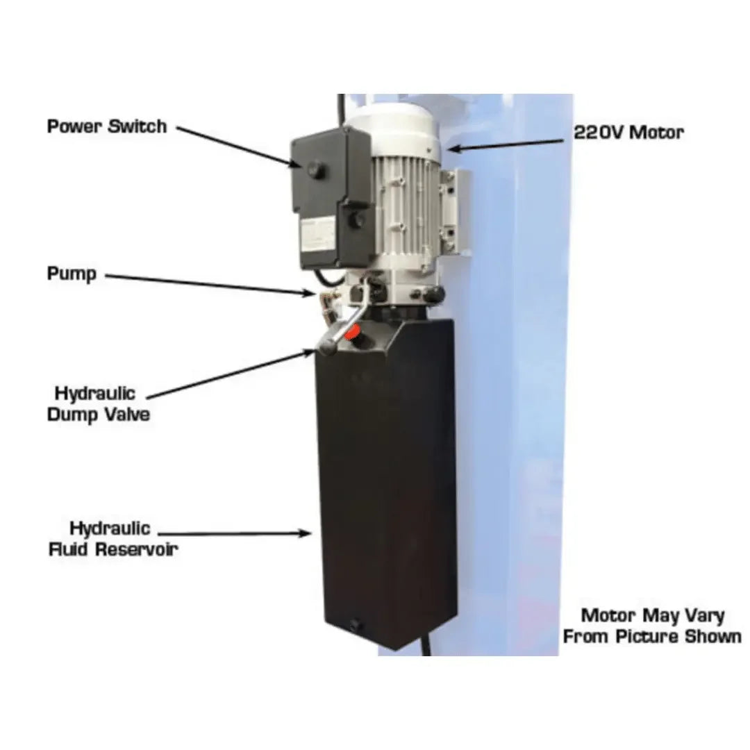 Atlas 414A Alignment Lift + RJ8 Rolling Jack Combo - Mechanic Super Store