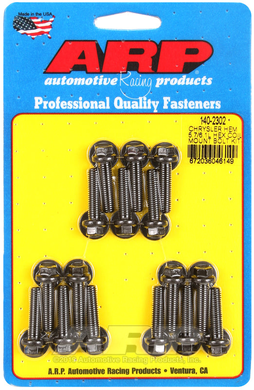 Chrysler hemi 5.7/6.1L hex coil mount bolt kit