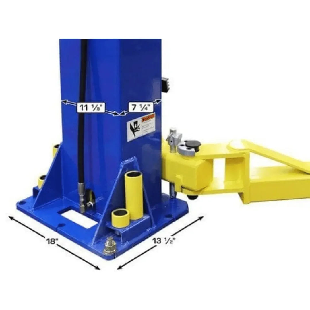 Atlas 9KOHX 9000 lb Overhead 2-Post Lift - Mechanic Super Store