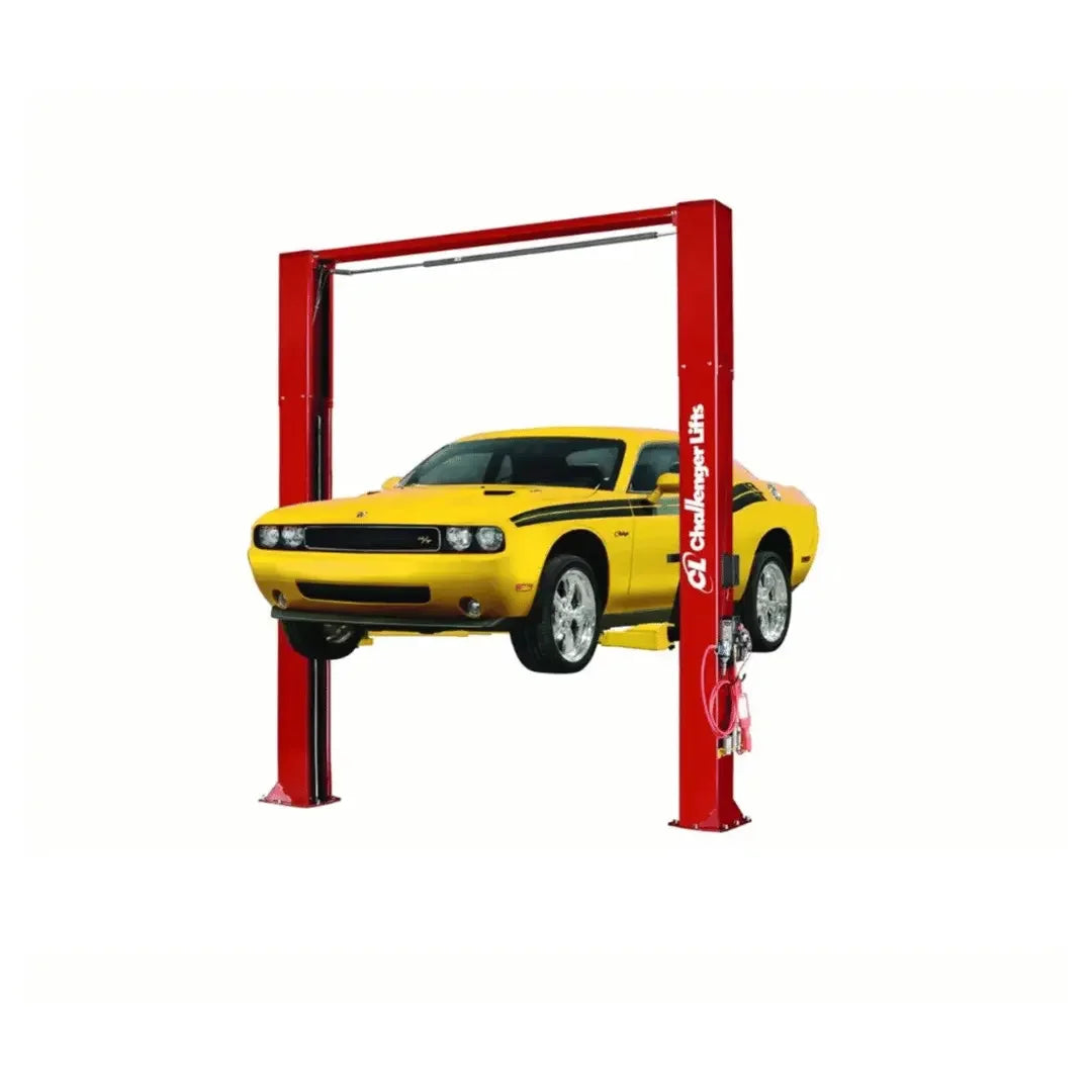 Challenger Lifts CL10AV3-DPC-QC 10000 lbs Versymmetric® 2 Post Adjustable Lift - Mechanic Super Store