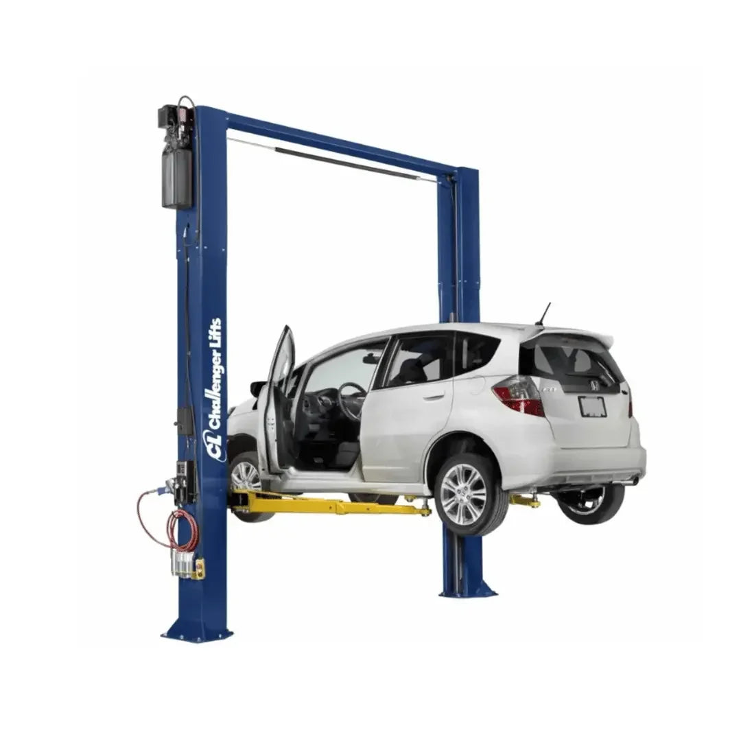 Challenger Lifts CL10AV3-DPC-QC 10000 lbs Versymmetric® 2 Post Adjustable Lift - Mechanic Super Store