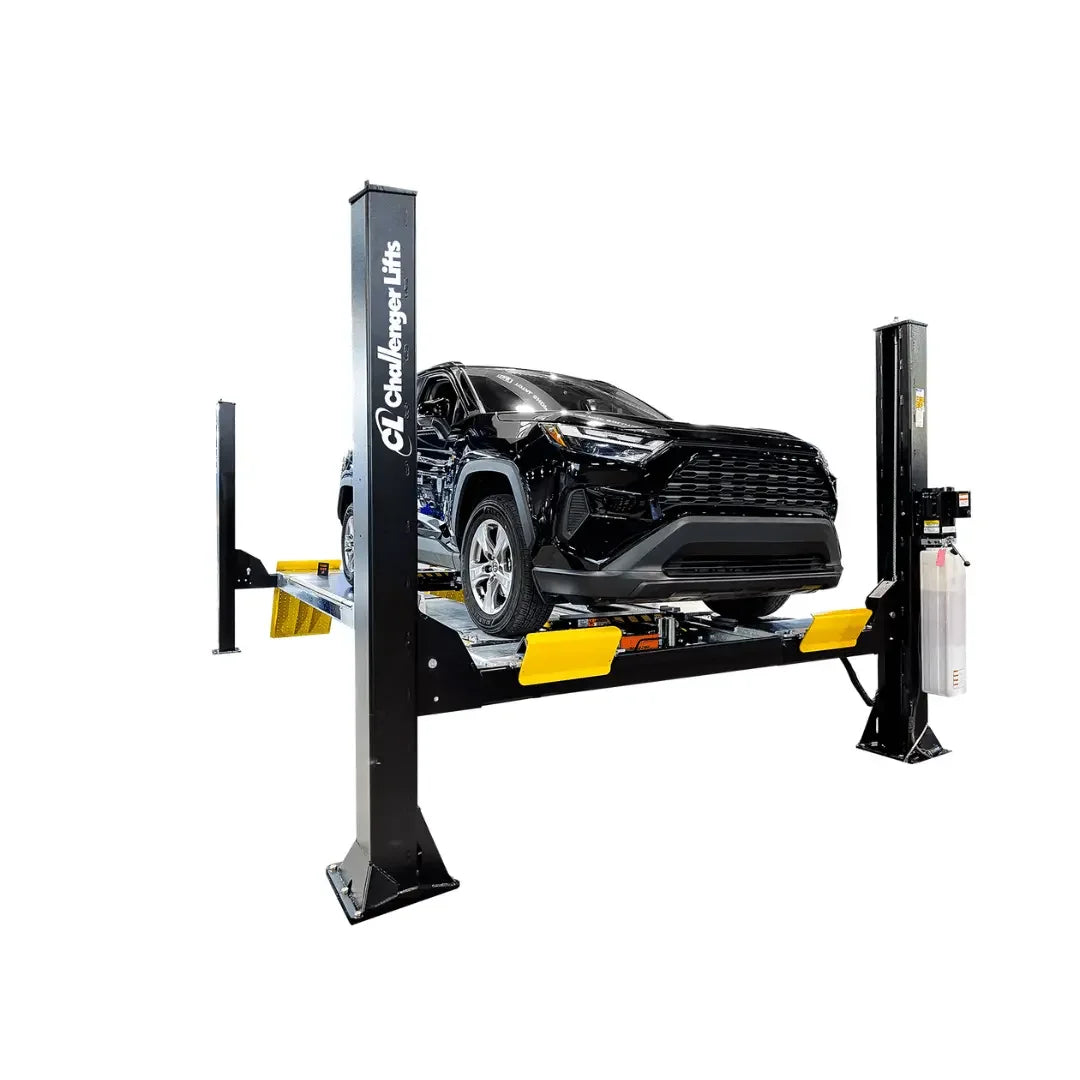 Challenger Lifts AR4115XAX 15000lb Alignment 4 Post Lift on a white background - Mechanic Super Store