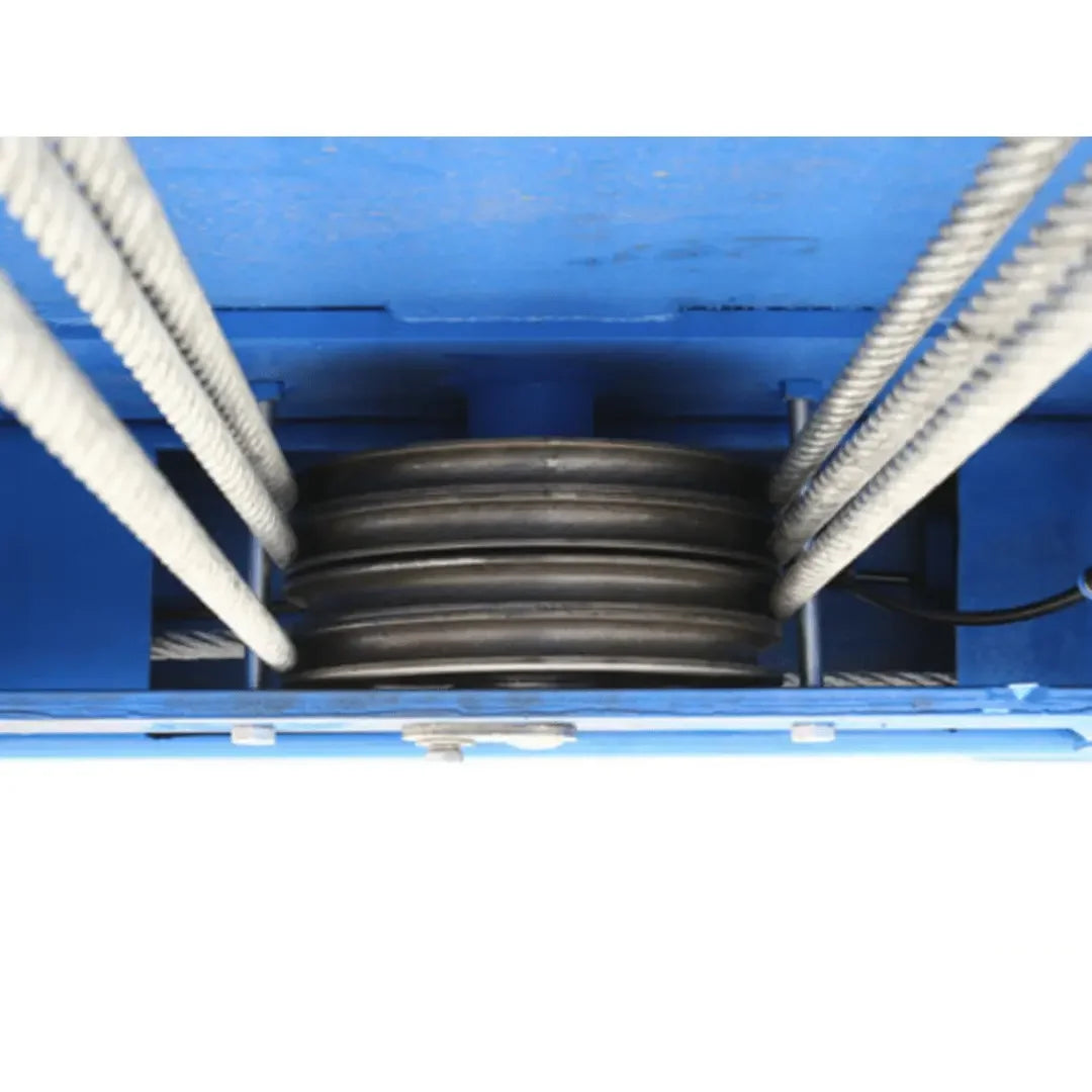 Atlas 412 12,000 lb Commercial 4-Post Lift + RJ6 Jacks Combo - Mechanic Super Store