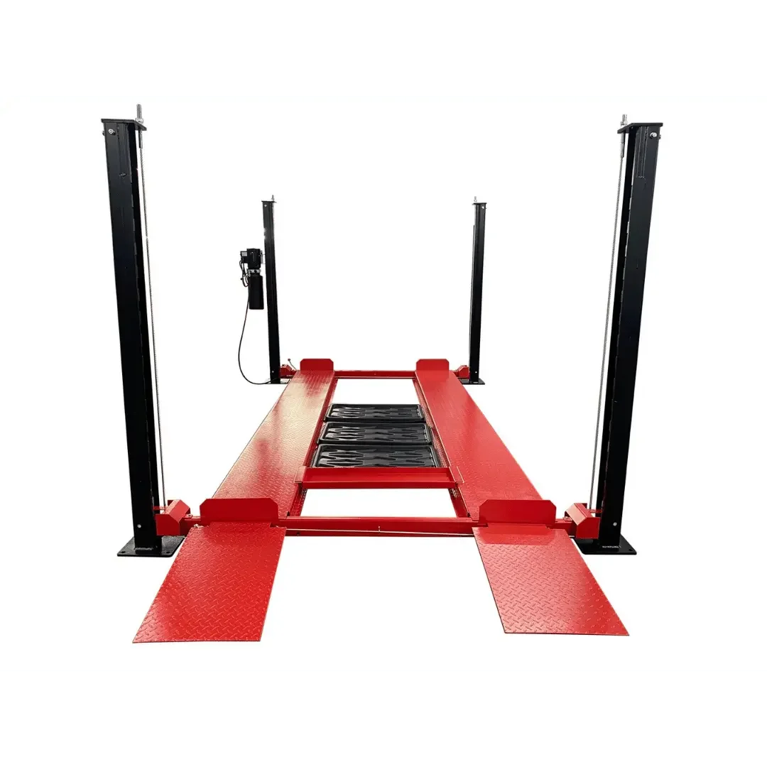 Valor V8 8,000 lb 4 Post Car Lift (Combo) - Mechanic Super Store