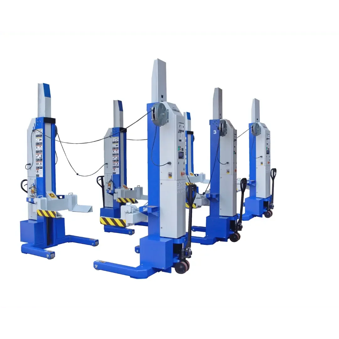 iDEAL MSC-13K-B-678 Mobile Single Column Lift - Mechanic Super Store