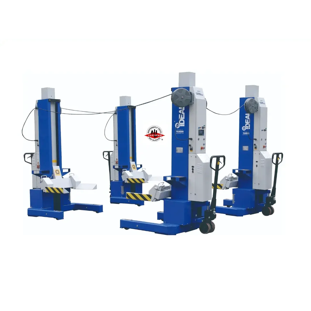 iDEAL MSC-18K-X-472 Heavy Duty Mobile Column Lift (Set of 4) - Mechanic Super Store