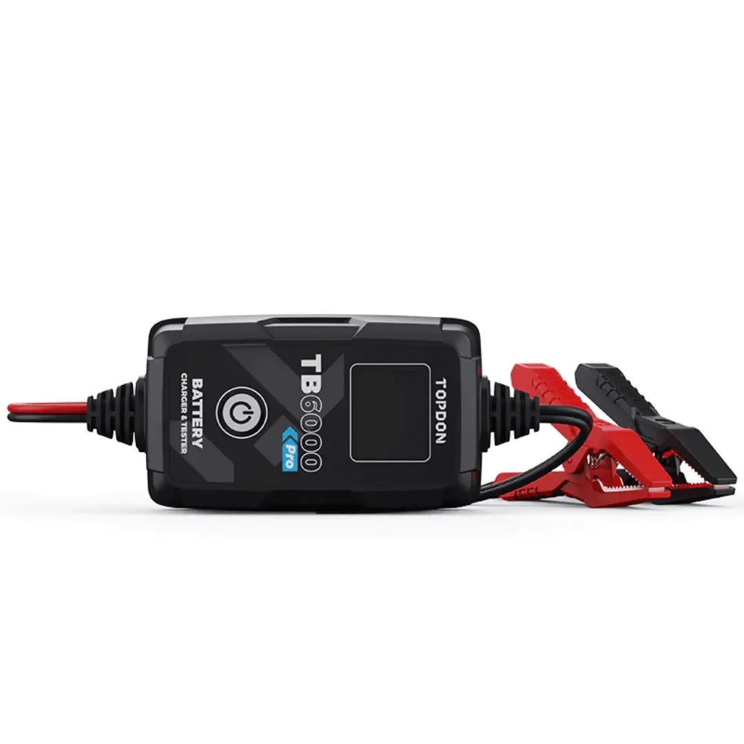 Topdon USA TB6000Pro 2-IN-1 Smart Car Battery Charger & Tester - Mechanic Super Store