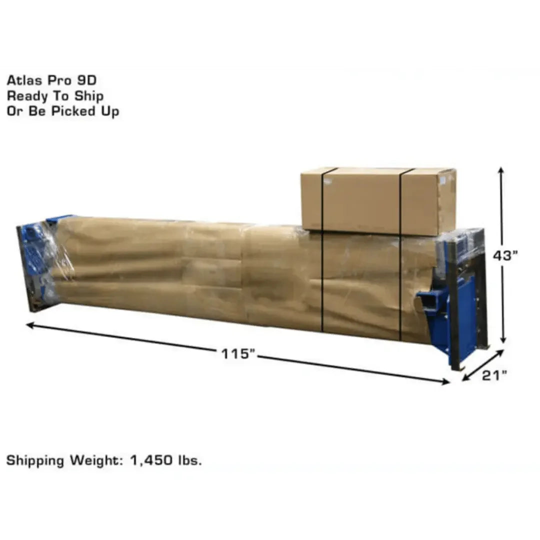 Atlas PRO-9D 9,000 lb Overhead 2-Post Lift - Mechanic Super Store