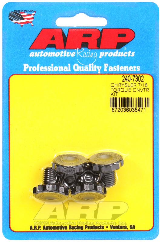 Chrysler 7/16 torque converter bolt kit