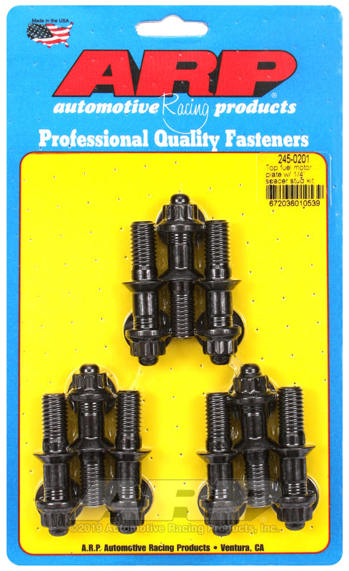 Top fuel motor plate standard stud kit