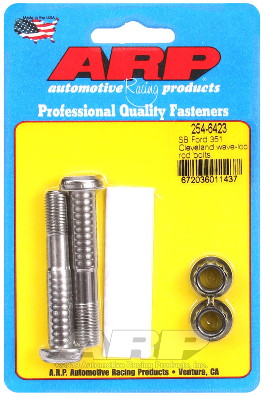 SB Ford 351C wave-loc rod bolts