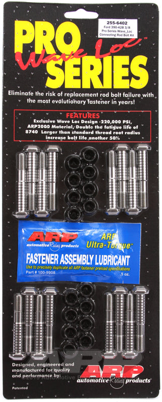 BB Ford 390-428 wave-loc rod bolt kit