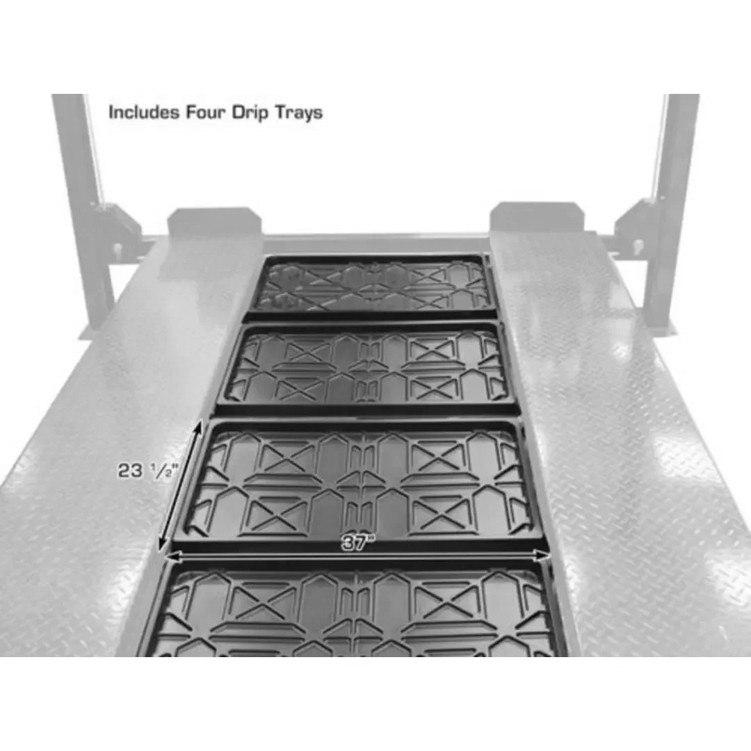 Atlas Garage PRO8000EXT-L 4 Post Lift + RJ35 Sliding Jack Combo - Mechanic Super Store