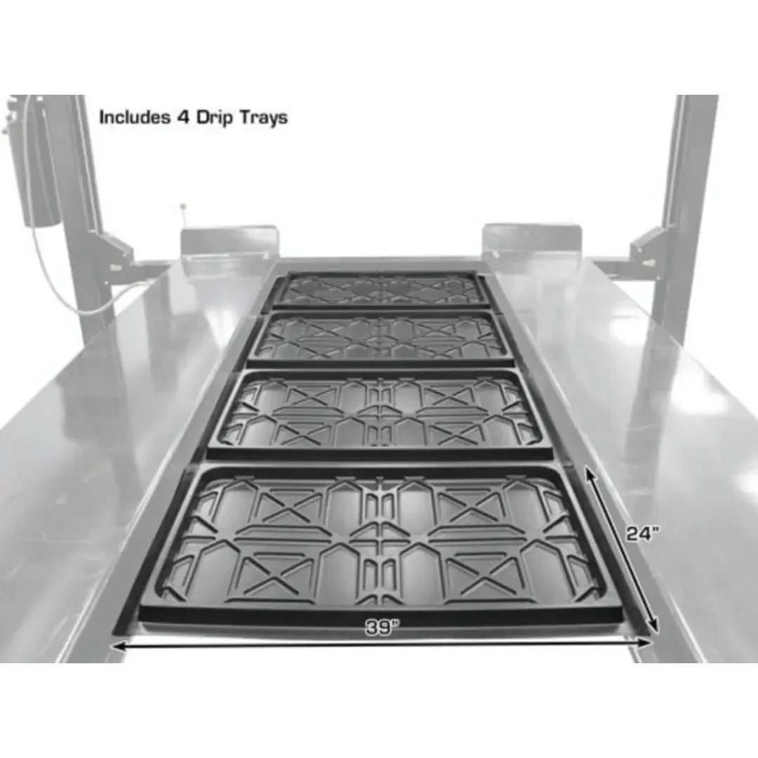 Atlas Garage PRO9000 4 Post Lift + RJ6 Rolling Jacks Combo Atlas