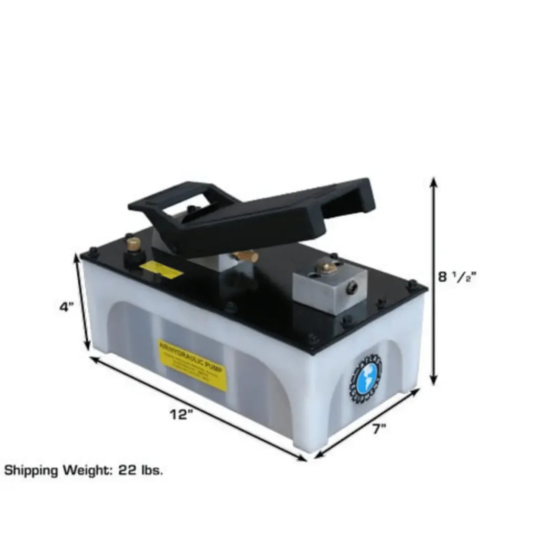 Atlas Air/Hydraulic Pump with Plastic Reservoir - Mechanic Super Store