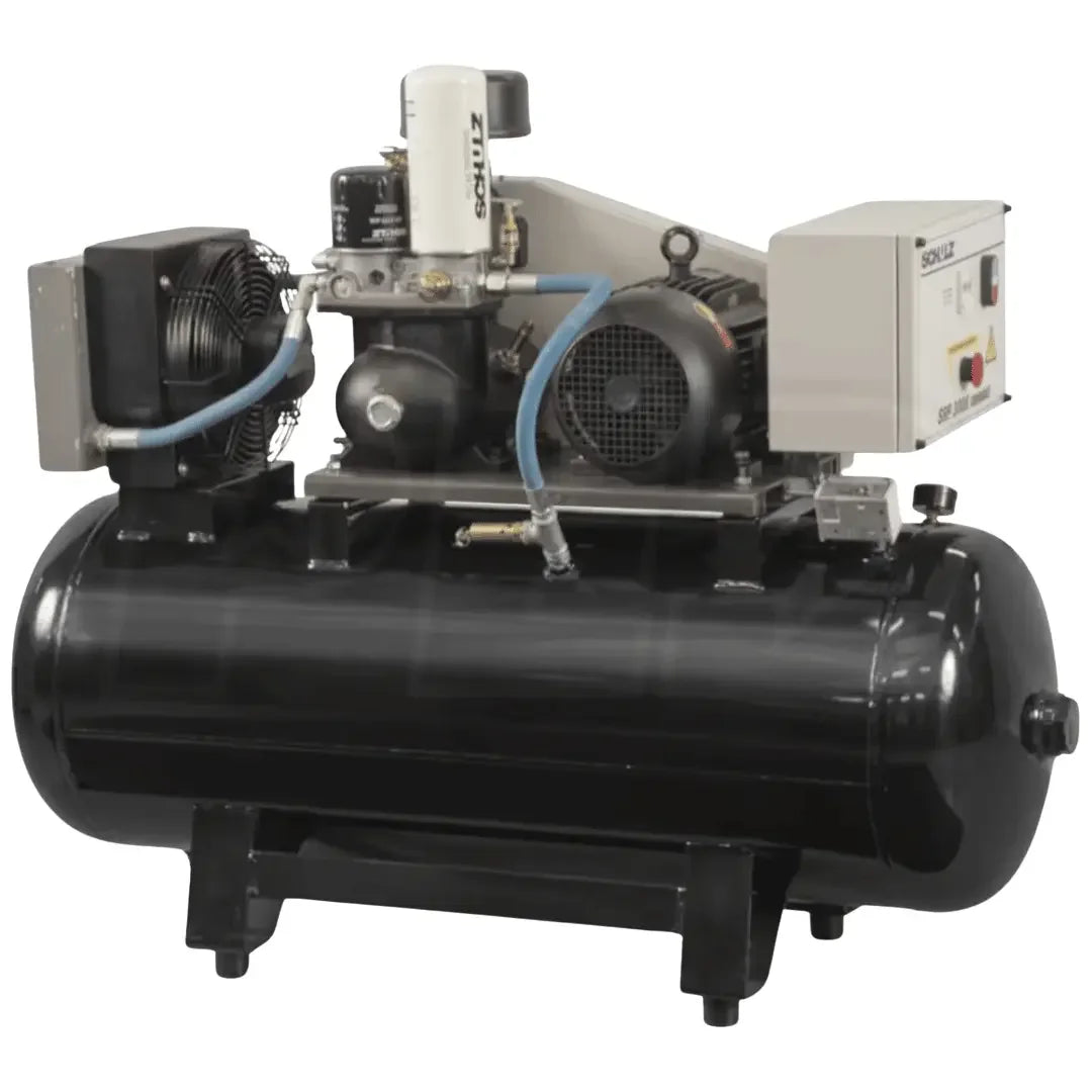 Schulz SRP 3008 Compact - 7.5-HP 60-Gallon Open Rotary Screw Air Compressor (230V 1-Phase) Schulz
