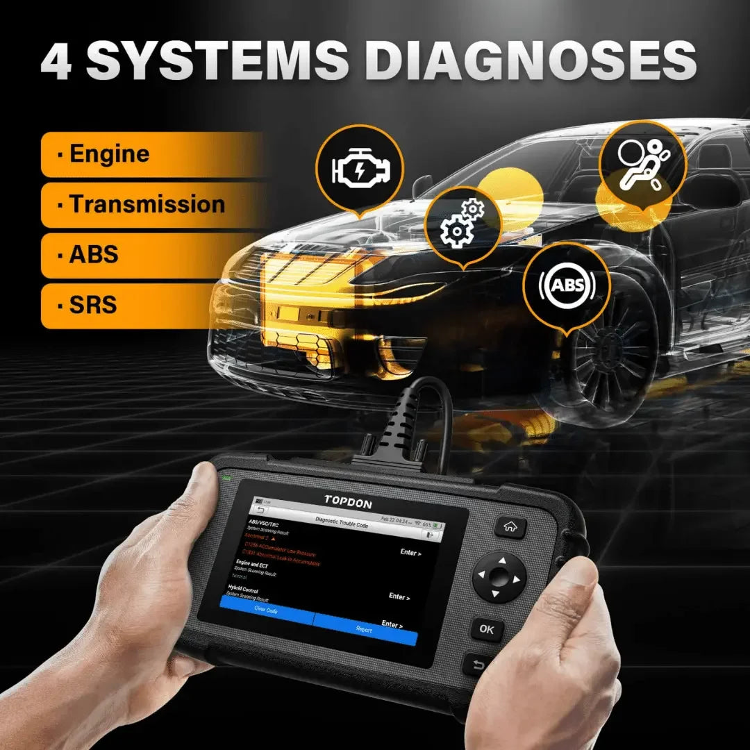 Topdon USA ArtiDiag500 Entry-Level Diagnostic Scanner Topdon