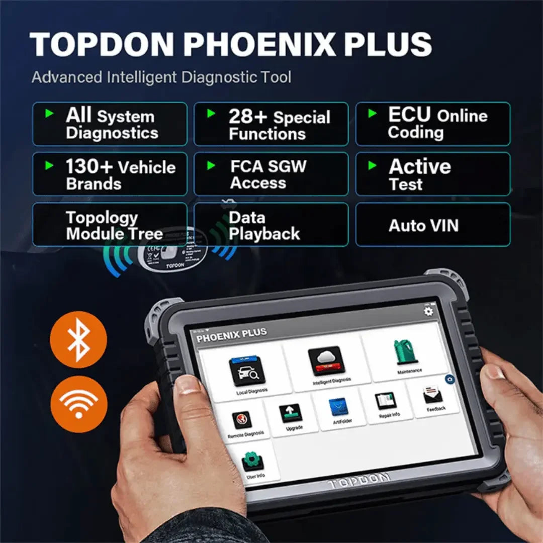 TOPDON USA Phoenix Plus Advanced Intelligent Diagnostic Scan Tool Topdon