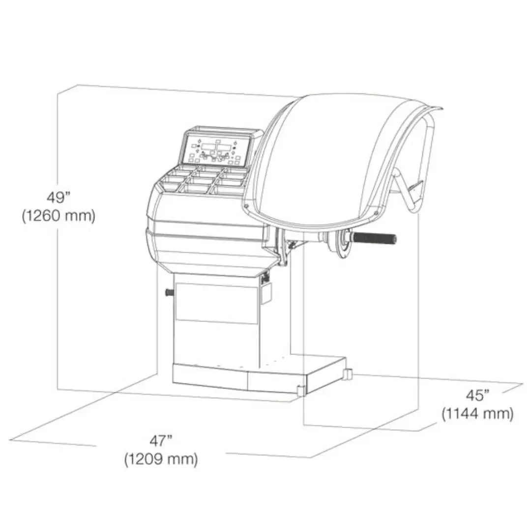 CEMB ER71 Laser Digital Wheel Balancer CEMB