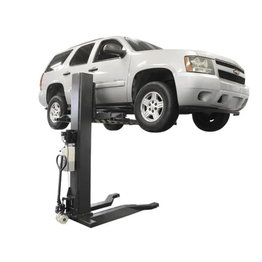 Atlas PSP-6000 6,000 lb Single Post Portable Car Lift - Mechanic Super Store