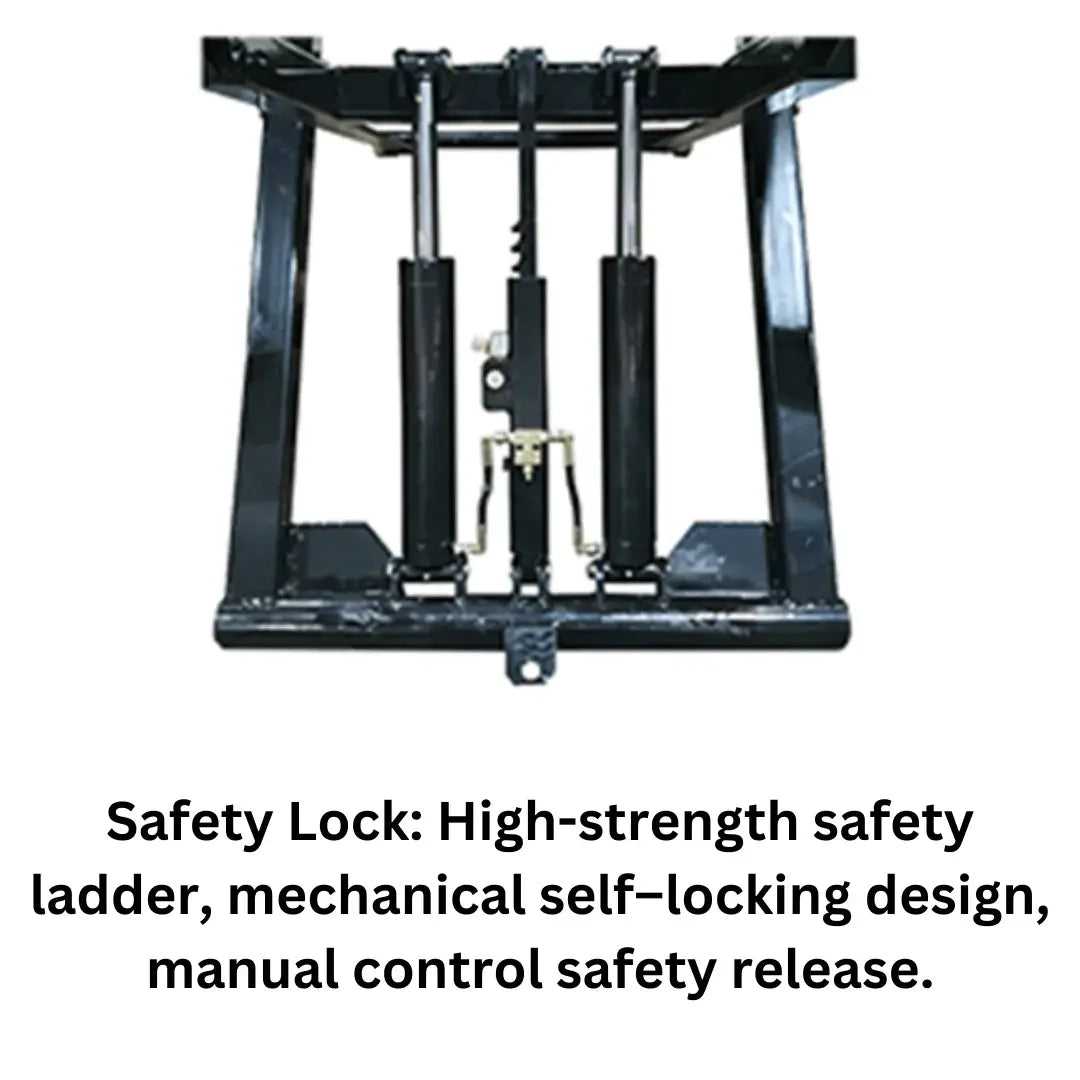 Amgo MR06 6,000 lb Mid-Rise Portable Scissor Lift AMGO Hydraulics