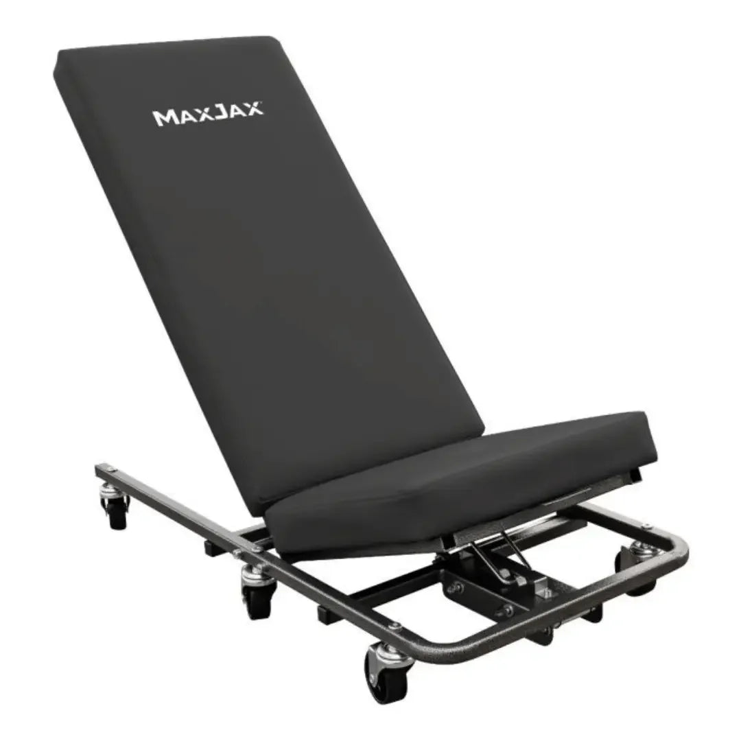 MaxJax Reclining Creeper Seat Hi-Low Adjustable Creeper Seat MaxJax