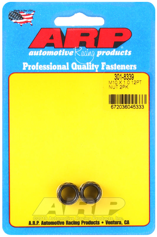 M10 X 1.00 12pt nut kit