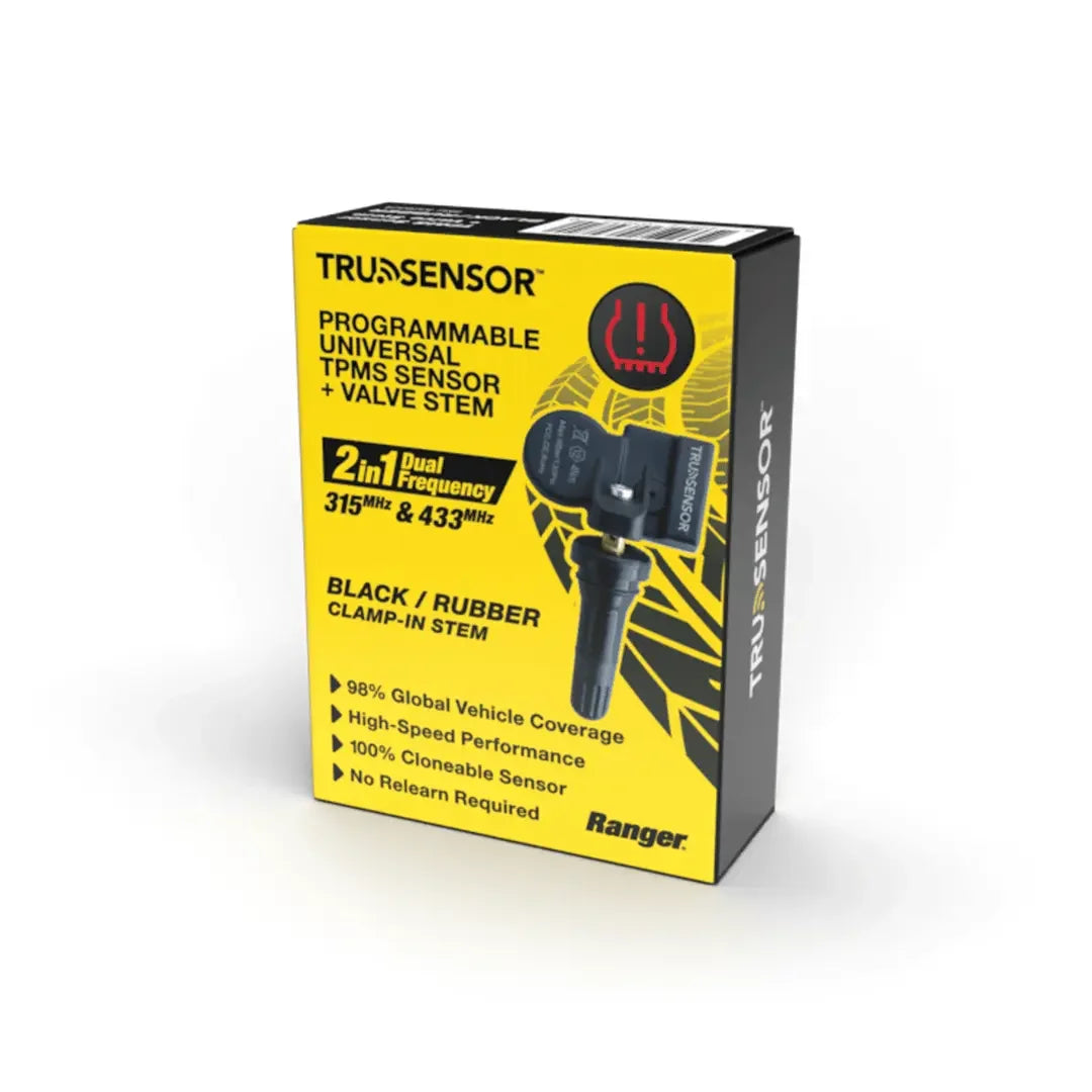 Ranger TS58R TPMS Tool Kits - 24 TruSensor Universal 2 In 1 Sensors - Black Rubber - Mechanic Super Store