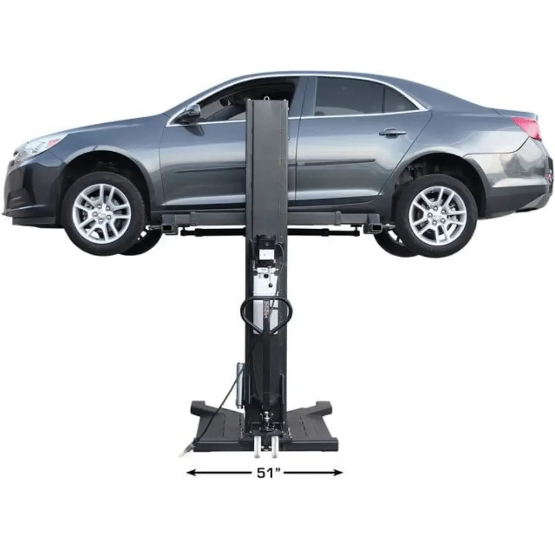 Atlas PSP-6000 6,000 lb Single Post Portable Car Lift - Mechanic Super Store