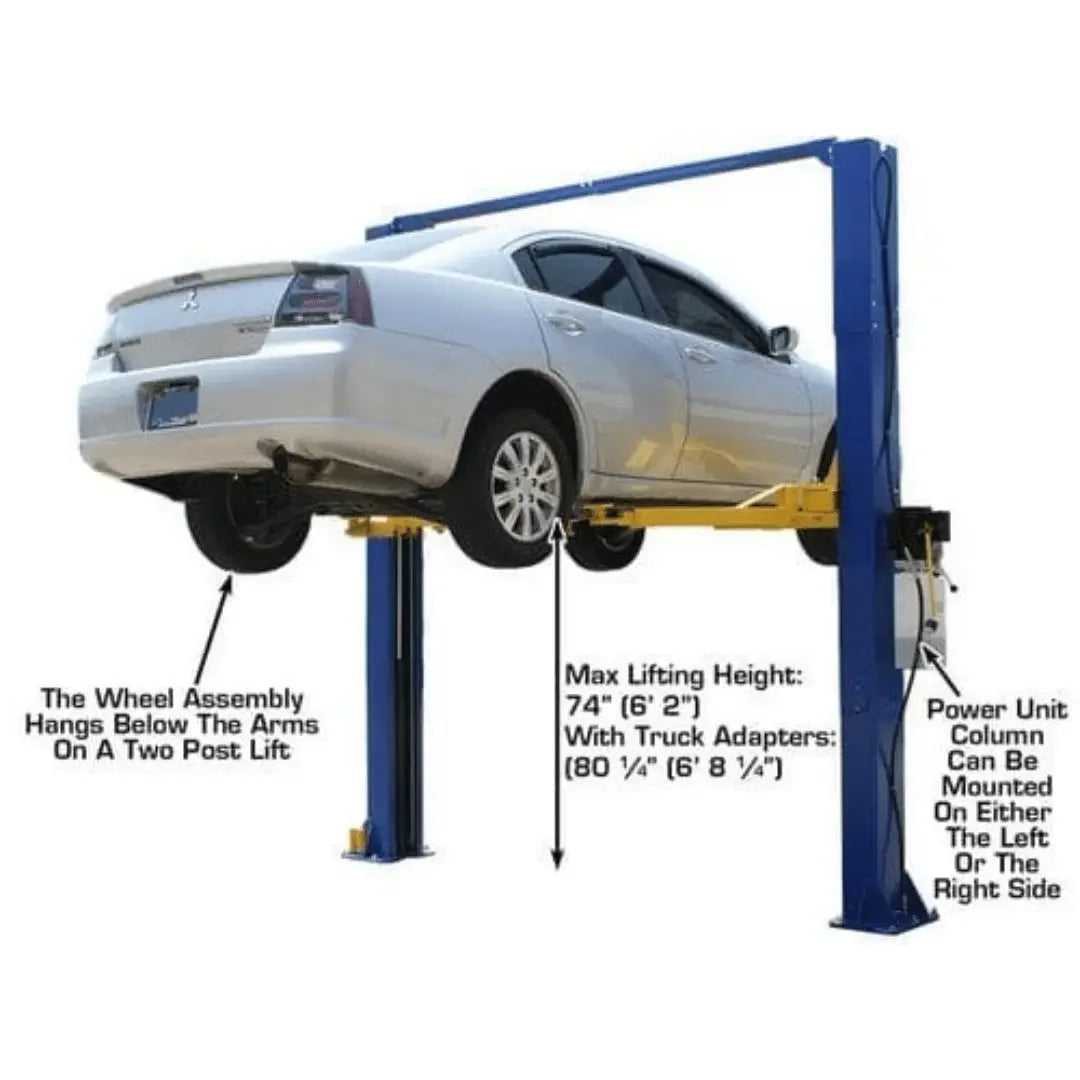 Atlas 9KOHX 9000 lb Overhead 2-Post Lift - Mechanic Super Store