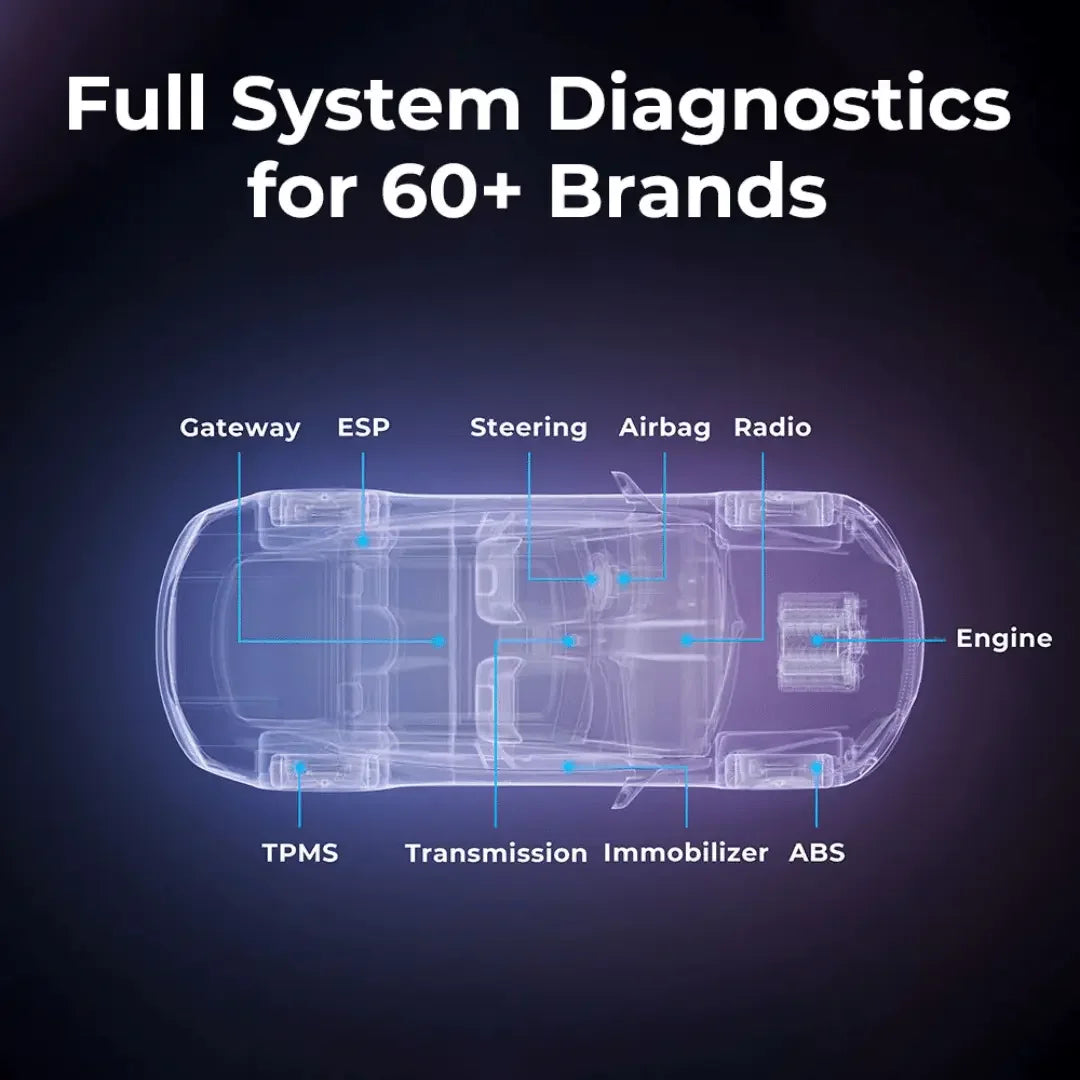 Topdon USA UltraDiag 2-in-1 Diagnostic Scanner & Key Programmer Tool Topdon