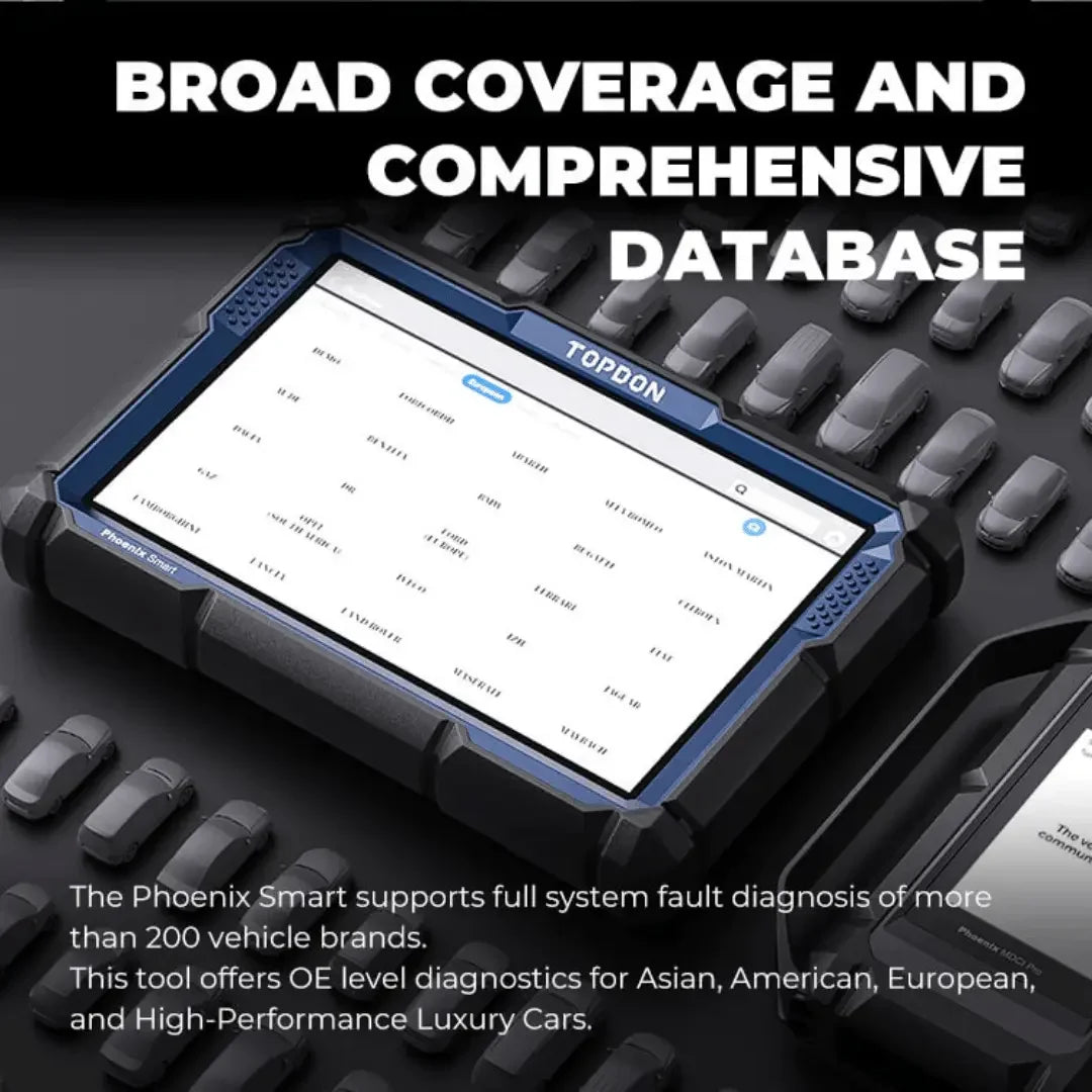 Topdon USA Phoenix Smart Advanced Intelligent Diagnostic Scanner - Mechanic Super Store