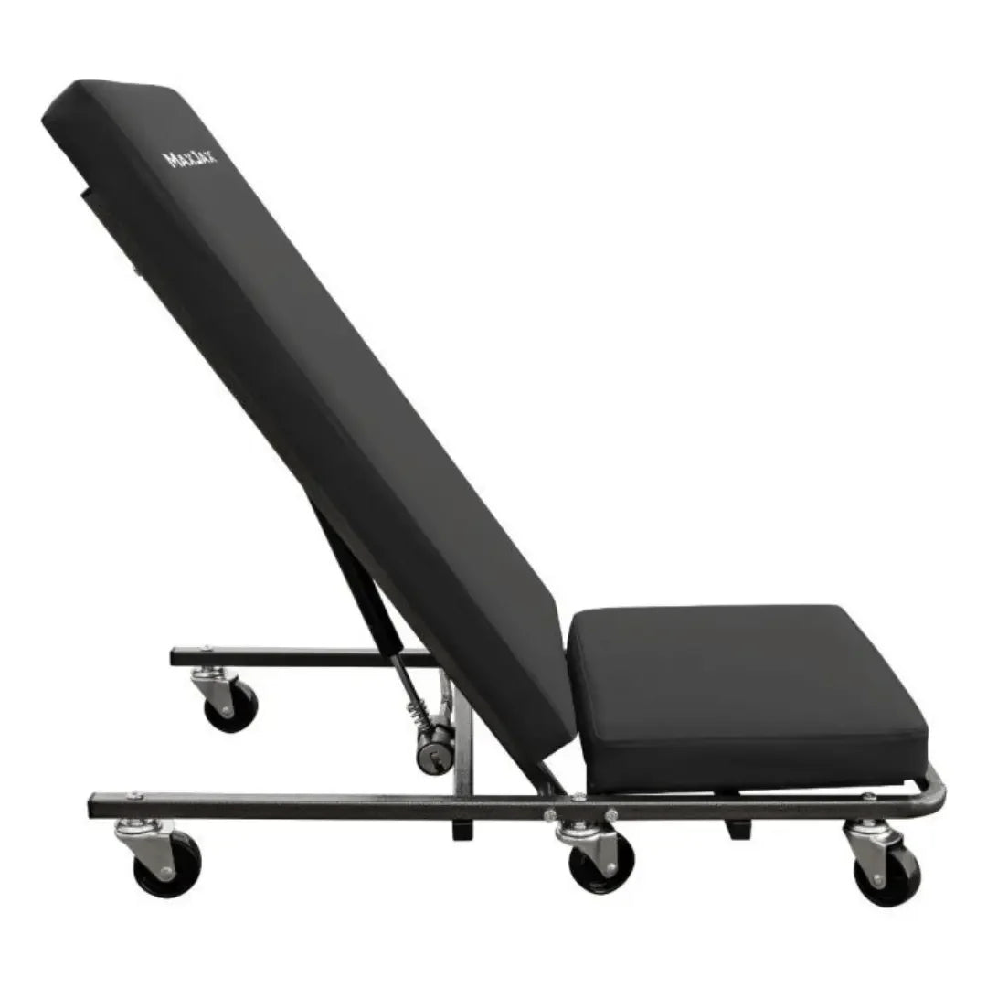 MaxJax Reclining Creeper Seat Hi-Low Adjustable Creeper Seat MaxJax