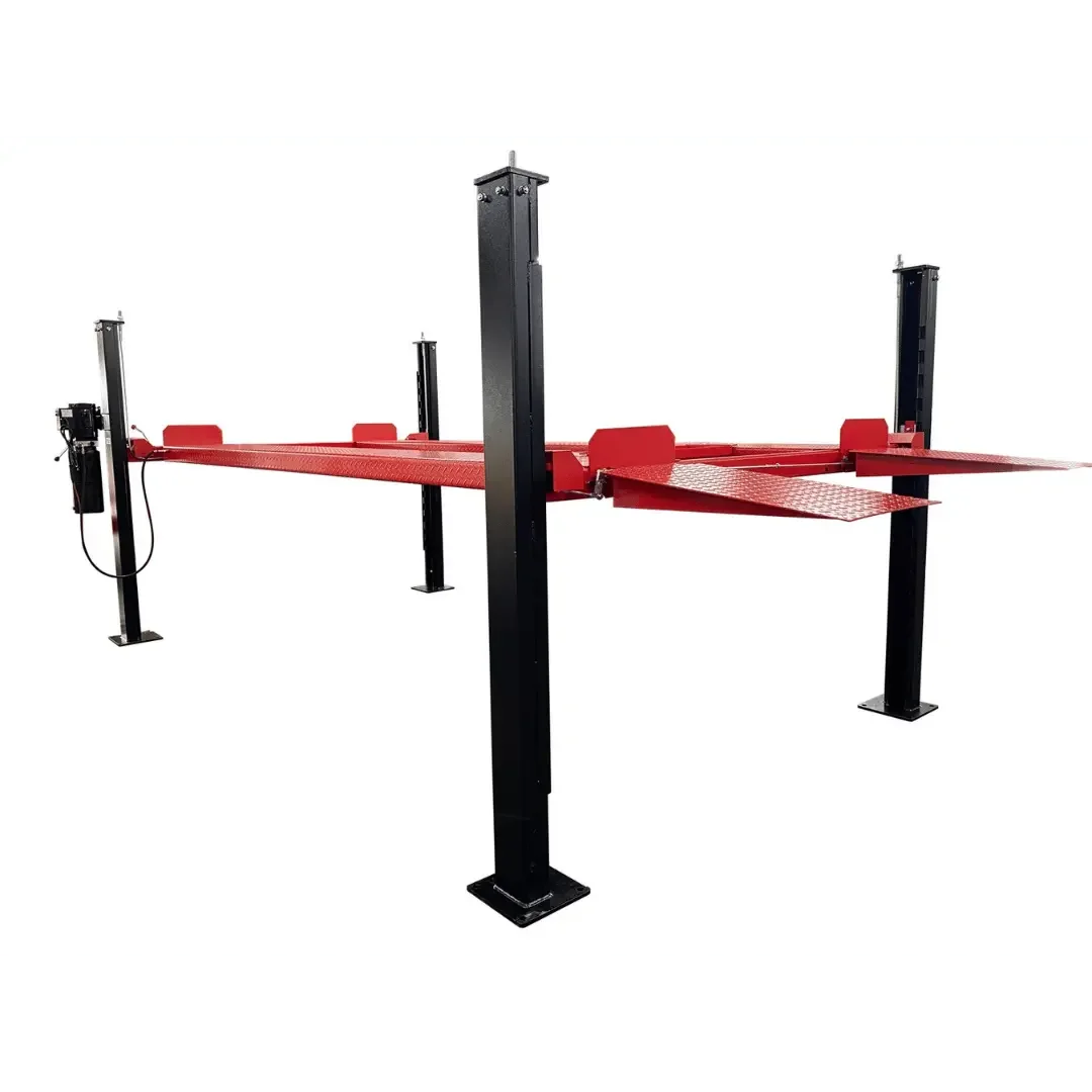 Valor V8 8,000 lb 4 Post Car Lift (Combo) - Mechanic Super Store