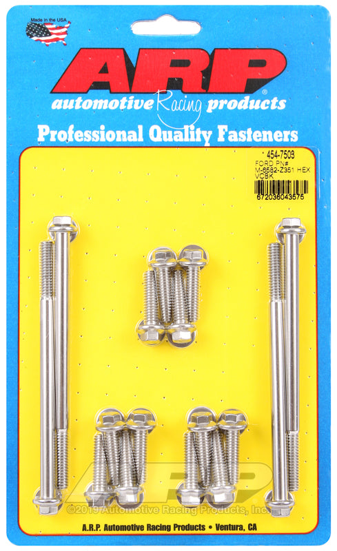 SB Ford PN# M-6582-Z351 hex valve cover bolt kit