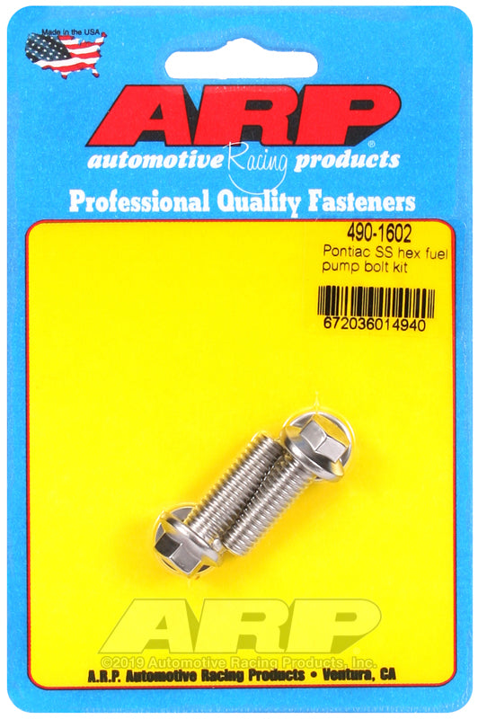 Pontiac SS hex fuel pump bolt kit
