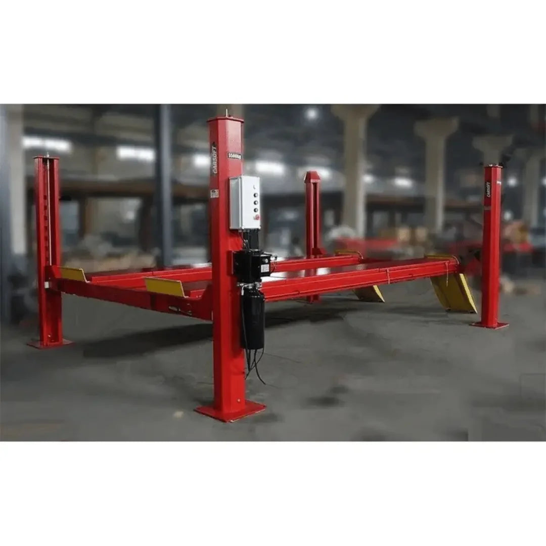 Katool KT-4H150 15,000 lbs 4 Post Alignment Lift With Rolling Jack Katool