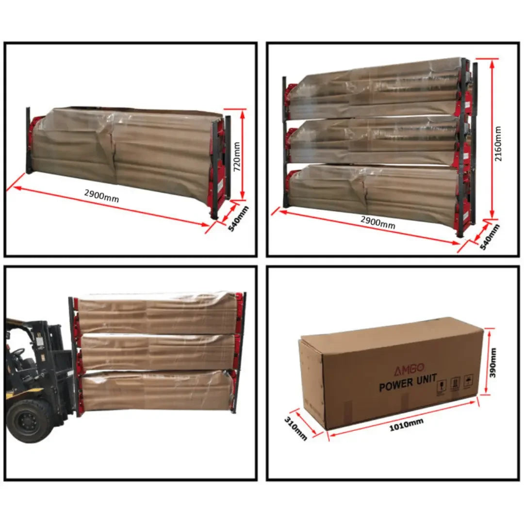 Amgo OH-12 12,000 lb 2 Post Lift - Mechanic Super Store