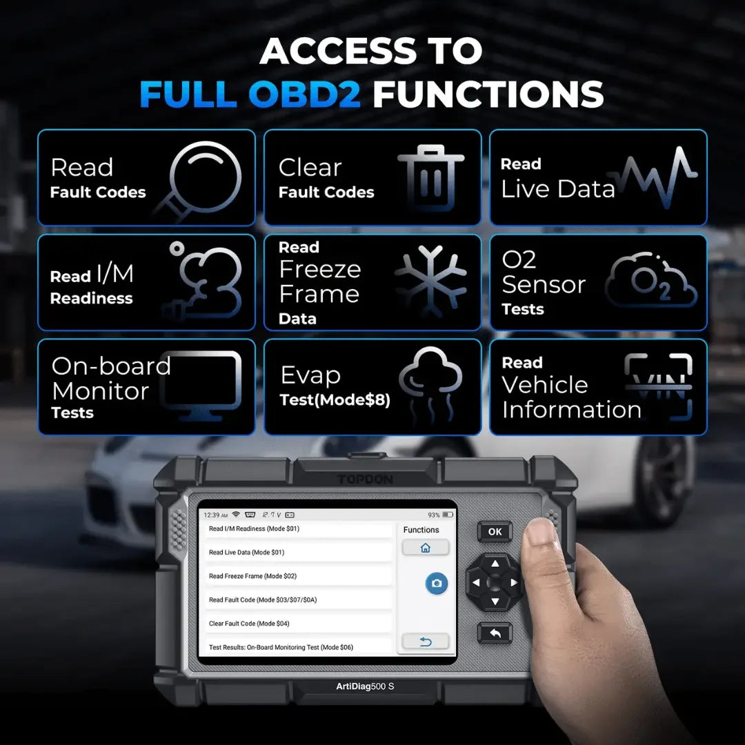 Topdon USA ArtiDiag500 S Mid-Level Diagnostic Scanner - Mechanic Super Store